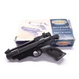 .177 Cometa 'Indian' top lever air pistol, open sights, boxed with accessories, no. 3376-08