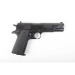 .177 Colt (Umarex) Government 1911 A1 Co2 air pistol, cased with two rotary magazines and