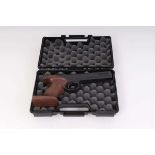 .177 F.A.S Model 604 target air pistol, cased, no. 9733