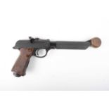 .177 Walther LP Model 53 target air pistol, no. 027279, with spare sights and cocking aid, in wooden