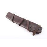 Leather action cover for German Mauser Gewehr 98 rifle