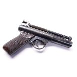 .22 Webley Premier air pistol, no. 1949