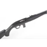 Ⓕ (S1) .22 CBC Magtech semi-automatic rifle, 18 ins screwcut barrel, two 10 shot magazines, black