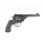 Ⓕ (S5) .455 Webley Mark VI double-action service revolver, frame stamped Webley Patents 1916, 6 shot