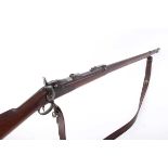 Ⓕ (S1) .45-70 U.S. Springfield M1884 'Trapdoor' rifle, 32 ins fullstocked barrel (good bore),