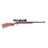 Ⓕ (S1) .22 Marlin Model 781, bolt-action, tube magazine, 22 ins barrel threaded for moderator,