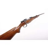 Ⓕ (S1) .22-250 CZ Model 550 bolt-action rifle, 21 ins barrel screw cut for moderator, box