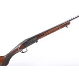 Ⓕ (S2) .410 Bernardelli single-barrelled shotgun, 29½ ins barrel, 76mm chamber, folding action, 14