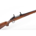 Ⓕ (S1) .222 BSA 'Majestic' bolt-action rifle, 21 ins screw cut barrel (T4AR over-barrel moderator