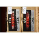 Ⓕ (S2) 500 x 12 bore Gamebore Black Gold 28g No.8 shot fibre wad cartridges