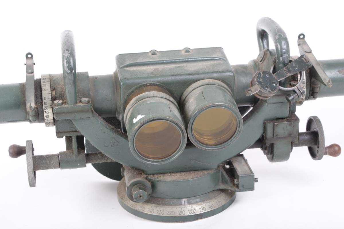 1942 military range finder by Ross of London, stamped Telescope Identification A.A. Mark III 1942 - Image 2 of 4