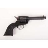 Ⓕ (S5) .22 Colt Single Action Frontier Scout, 4¾ ins barrel, D shaped foresight notch rear sight,