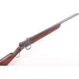 Ⓕ (S2) 12 bore Greener GP, 29½ ins full choked barrel with bead sight, 2¾ ins chamber, 14¾ ins