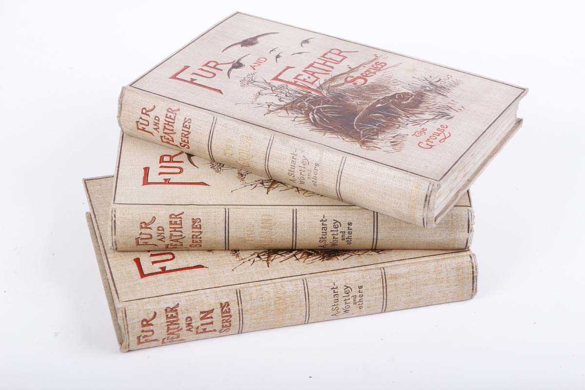 Three vols. in the Fur Feather and Fin Series 'The Partridge', 'The Pheasant', 'The Grouse'