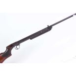 .177 BSA 'Breakdown Pattern' break barrel air rifle, open sights, BSA and chequering to wrist, no.