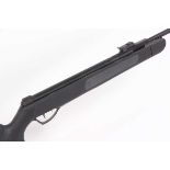 .22 Dost ARS 4502 break barrel air rifle, open sights, black synthetic stock, no. 11-0268