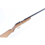 Ⓕ (S2) .410 Webley & Scott, bolt action, 25 ins barrel, 14,3/8 ins semi pistol grip stock, no.38133