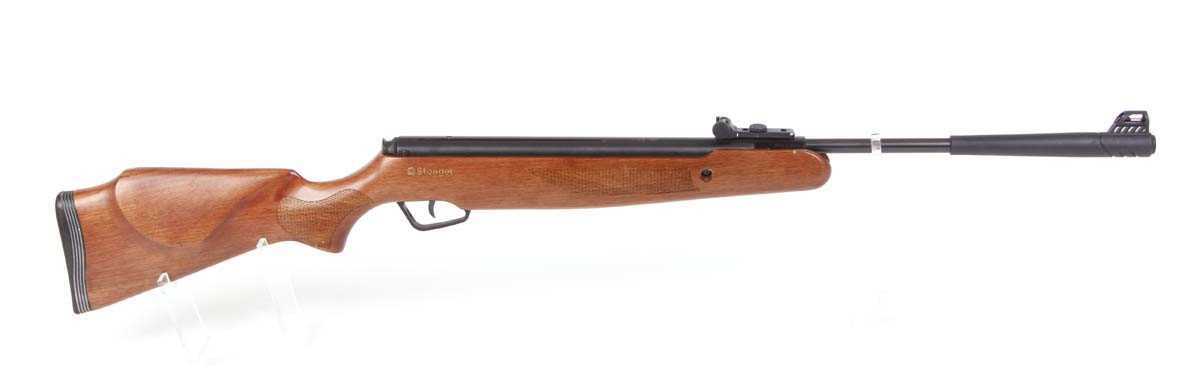 .177 Stoeger Model X20 break barrel air rifle, dual colour bead sights, scope grooves, no.