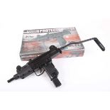 .177/4.5mm (BB) Swiss Arms Protector Co2 semi automatic air gun, foldout skeleton stock, boxed