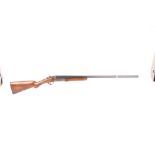 Ⓕ (S2) 12 bore Webley & Scott semi hammer, ejector, 30 ins full choke barrel with bead sight, 2¾ ins