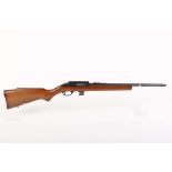 Ⓕ +VAT (S2) .22 Marlin 70HC semi automatic rifle, 18 ins barrel screw cut for moderator, 6 shot