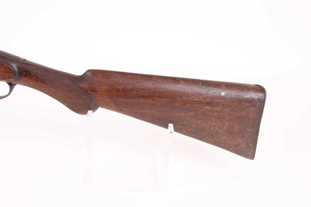 (S58) 7mm Flobert (No.2 bore) Belgian Garden Gun, 25½ ins barrel with open sights, semi-hammer - Image 5 of 6