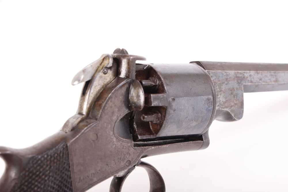 (S58) Cased .400 Webley Percussion Revolver, 4¾ ins octagonal barrel with bead foresight, Birmingham - Image 9 of 39