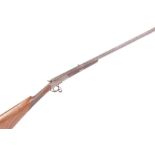 (S58) .360 hammer, Belgian Rook Rifle with 28¼ ins octagonal barrel, inset bead foresight, three