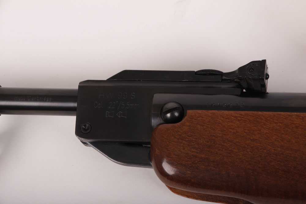 .22 Weihrauch HW 99S break barrel air rifle, tunnel front sight and adjustable rear sight with - Image 11 of 11