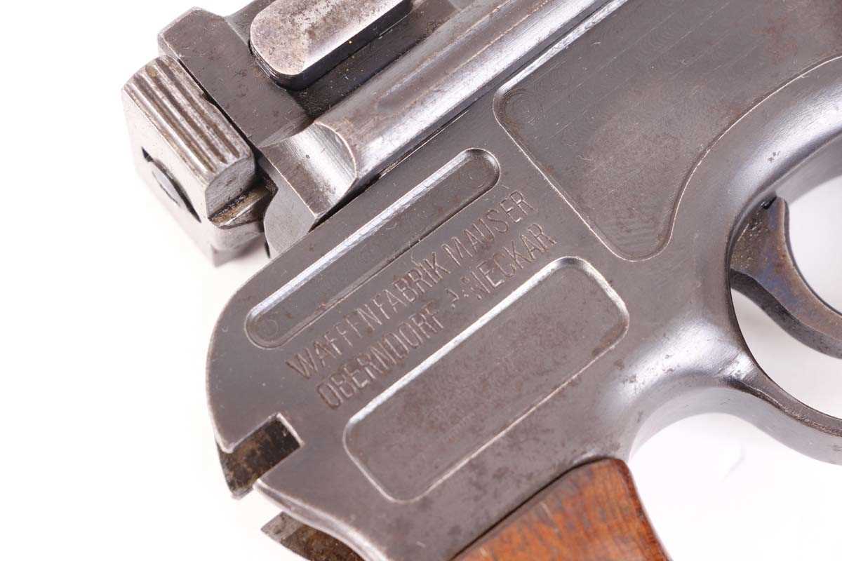 Ⓕ (S5) The parts of a 7.65mm 'Broomhandle' Mauser semi-automatic pistol, no. 236215 - Image 2 of 3