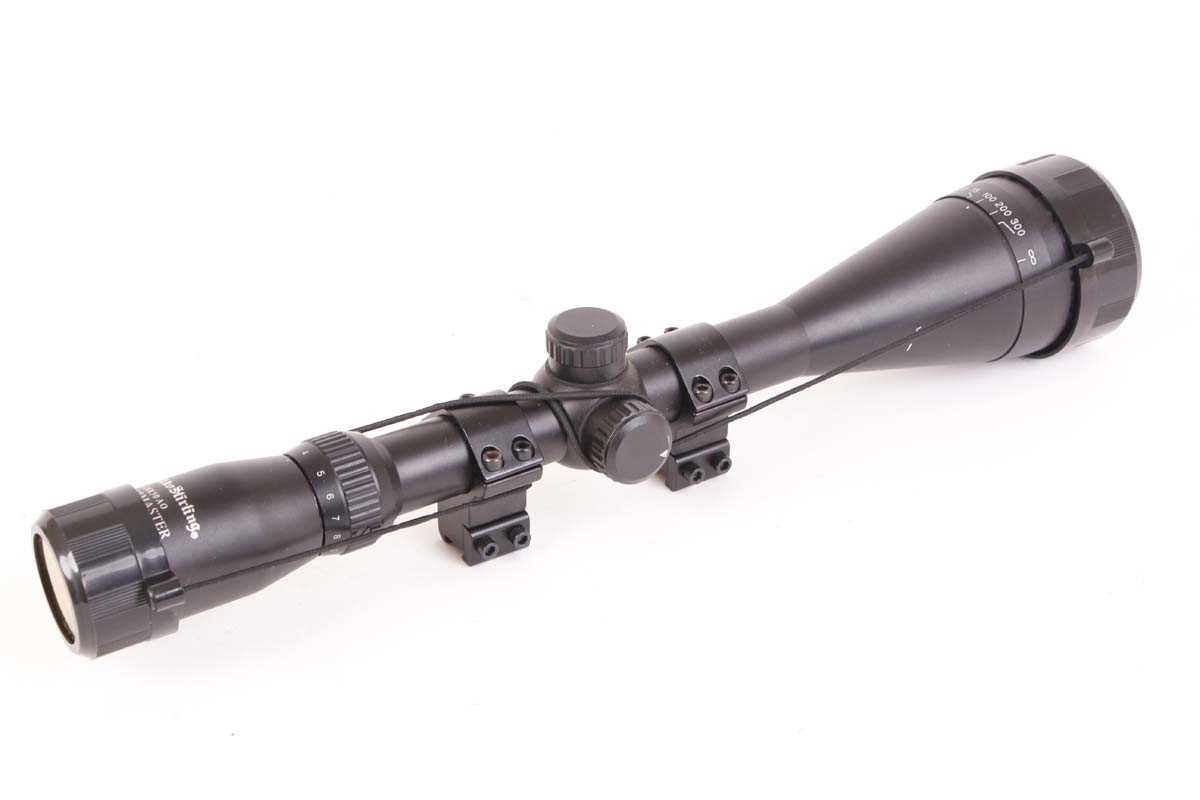 +VAT Nikko Stirling 4-16x50 AO Mountmaster rifle scope with mounts - Image 2 of 2