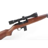 Ⓕ (S1) .22 Erma Mod. E M1 semi-automatic carbine, 17½ ins barrel threaded for moderator, 10 shot