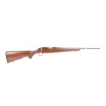 Ⓕ (S1) .22 (Wmr) Ruger 77/22 bolt action rifle, 20 ins barrel, 10 shot rotary magazine, straight