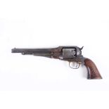 (S58) .44 Remington Army Model 1858 single action percussion revolver, 8 ins sighted octagonal