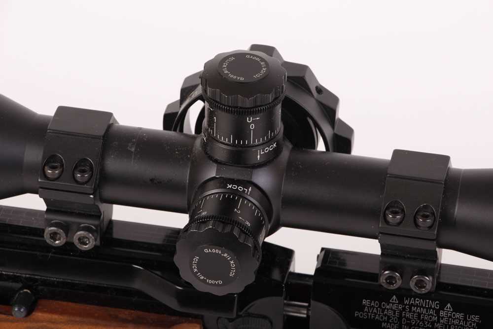 .177 Weihrauch HW 100 pre-charged multi-shot air rifle, fitted moderator, mounted 10 x 44 IRS MTC - Image 7 of 12