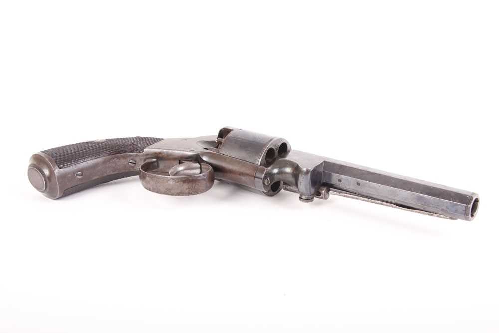 (S58) Cased .400 Webley Percussion Revolver, 4¾ ins octagonal barrel with bead foresight, Birmingham - Image 33 of 39