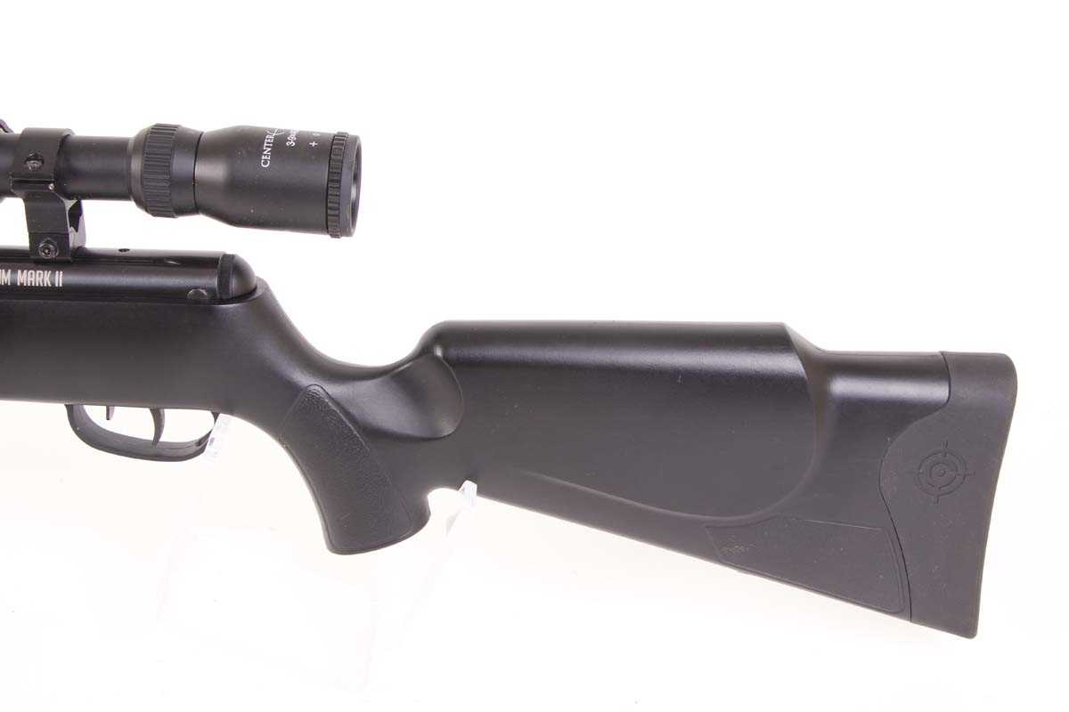 .22 Crosman Phantom MkII break barrel air rifle, mounted 3-9x40 Center Point scope, black - Image 5 of 6