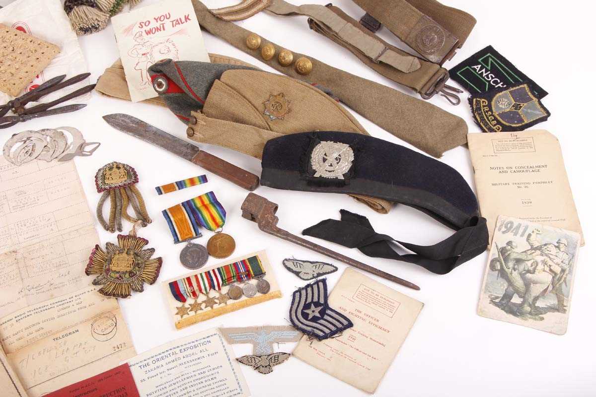 A First World War set of 1914-1918 War and Defence medals with ribbon bar; a Miniature Medal bar - Image 10 of 24