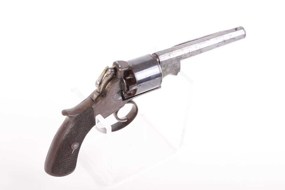 (S58) Cased .400 Webley Percussion Revolver, 4¾ ins octagonal barrel with bead foresight, Birmingham - Image 5 of 39