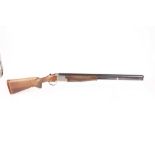 Ⓕ (S2) 12 bore Laurona over and under, ejector, 27½ ins suspended multi choke barrels, ½ & ¼ fitted,