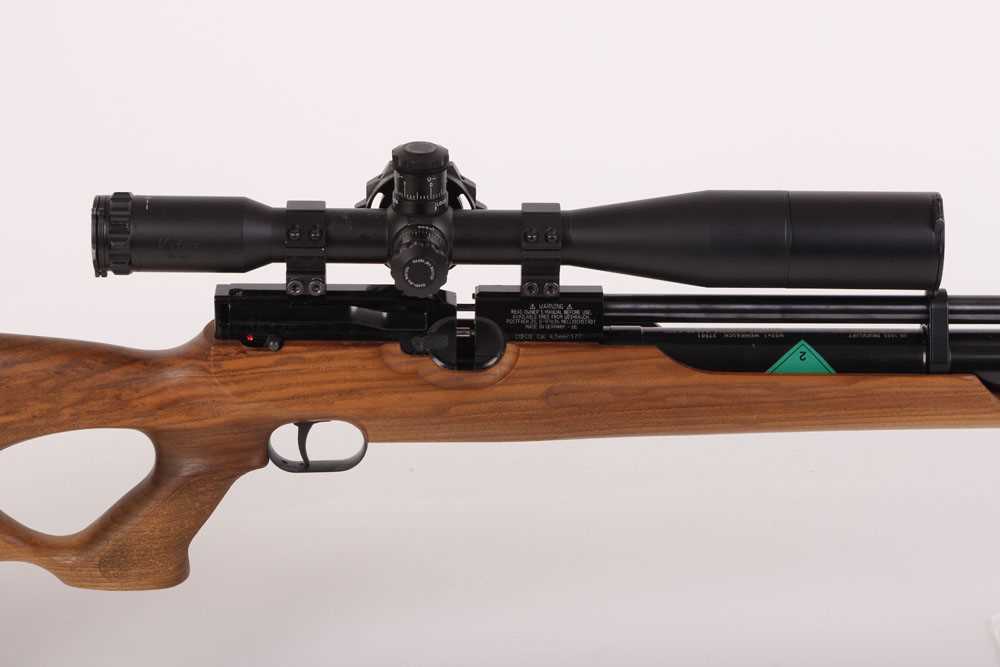 .177 Weihrauch HW 100 pre-charged multi-shot air rifle, fitted moderator, mounted 10 x 44 IRS MTC - Image 3 of 12
