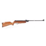 .22 Gamo Sniper break barrel air rifle, hooded blade and ramp foresight, adjustable rear sight,