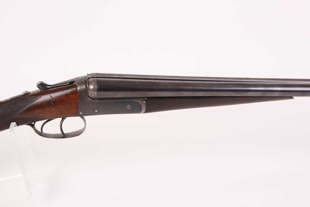 16 bore Cogswell & Harrison 'The Avant Tout', black damascus barrels, engraved action, figured - Image 3 of 7