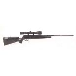 .22 Crosman Phantom MkII break barrel air rifle, mounted 3-9x40 Center Point scope, black