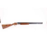 Ⓕ (S2) 12 bore Italian over and under, ejector, 27½ ins ventilated barrels with bead sight, ½ & ½,