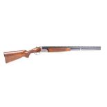 Ⓕ (S2) 12 bore Parker Hale over and under, ejector, 28 ins barrels, ½ & ¼, file cut ventilated