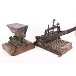 Dixon & Simpson's Patent Climax shot loading machine and cartridge ramming machine, each with 100-
