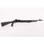 Ⓕ (S1) 12 bore Revo Tactical, pump action, FAC multi shot, 24 ins barrel with muzzle brake cyl