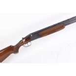 Ⓕ (S2) 12 bore Sarasqueta over and under, 27¾ ins barrels, full & ½, machine turned ventilated