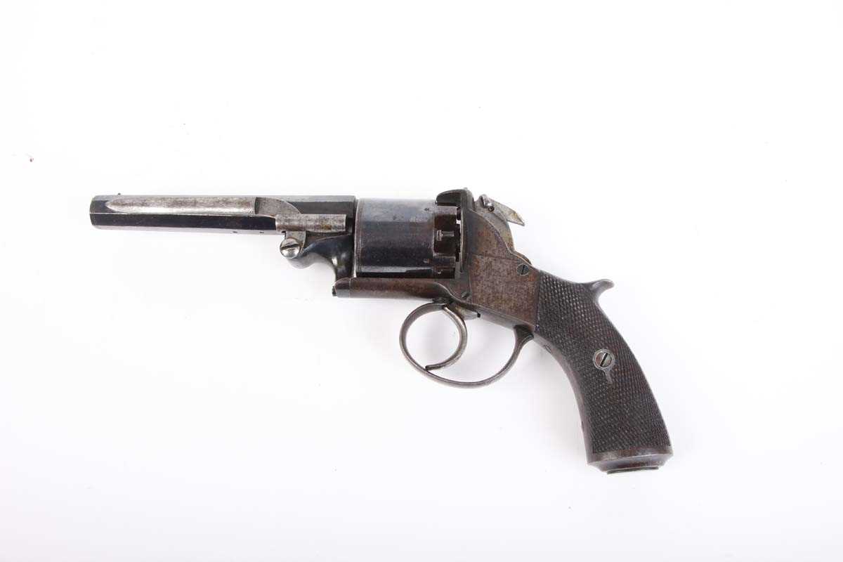 (S58) Cased .400 Webley Percussion Revolver, 4¾ ins octagonal barrel with bead foresight, Birmingham - Image 31 of 39